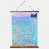 Gustav Klimt's beroemde schilderij uit Attersee. Hangend Wandkleed (Voorkant)