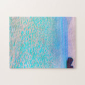 Gustav Klimt's beroemde schilderij uit Attersee. Legpuzzel (Horizontaal)