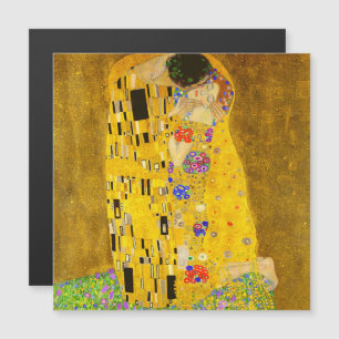 Gustav Klimt's De beroemde schildermagneet uit Kus