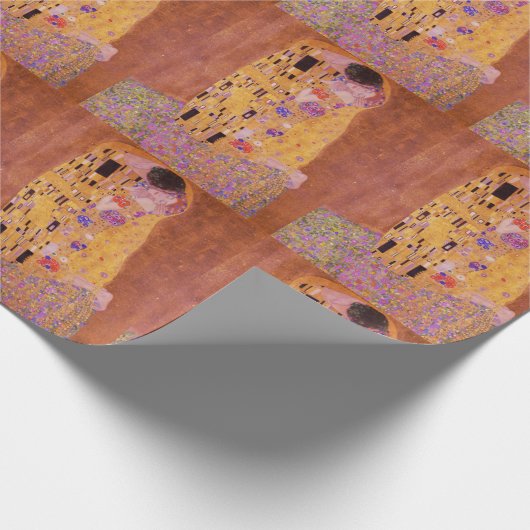  Gustav Klimt's De kus Cadeaupapier (Hoek)