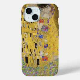 Gustav Klimt's De Kus Schilderkunst iPhone 15 Case