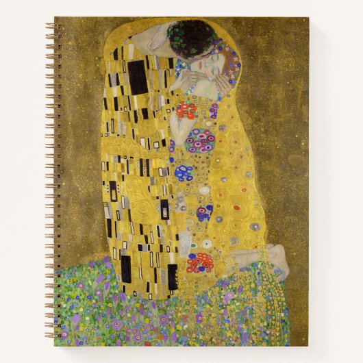 Gustav Klimt's De Kus Schilderkunst Notitieboek (Voorkant)
