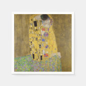 Gustav Klimt's De Kus Schilderkunst Servet (Voorkant)