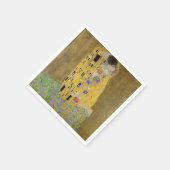 Gustav Klimt's De Kus Schilderkunst Servet (Hoek)