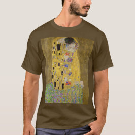 Gustav Klimt's De Kus Schilderkunst T-shirt