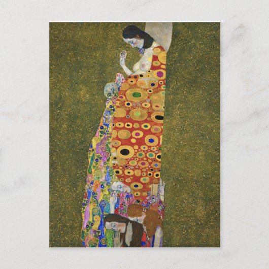 Gustav Klimt's Hope II (1907-1908) Briefkaart (Voorkant)