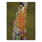 Gustav Klimt's Hope II (1907-1908) Perfect Poster (Voorkant)
