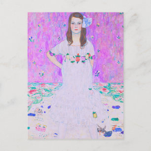 Gustav Klimt's Mäda Primavesi-schilderij Briefkaart