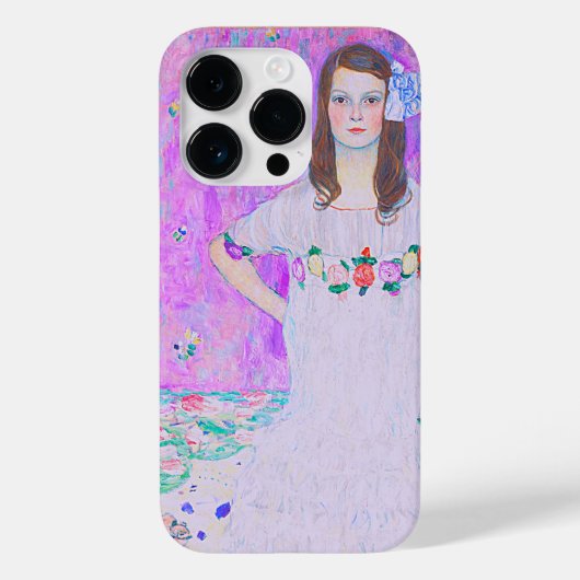 Gustav Klimt's Mäda Primavesi-schilderij Case-Mate iPhone Case (Achterkant)