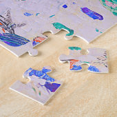 Gustav Klimt's Mäda Primavesi-schilderij Legpuzzel (Zijkant)