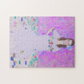 Gustav Klimt's Mäda Primavesi-schilderij Legpuzzel (Horizontaal)
