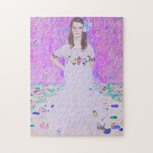 Gustav Klimt's Mäda Primavesi-schilderij Legpuzzel (Verticaal)