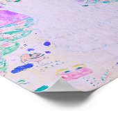 Gustav Klimt's Mäda Primavesi-schilderij Poster (Hoek)