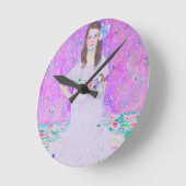 Gustav Klimt's Mäda Primavesi-schilderij Ronde Klok (Hoek)