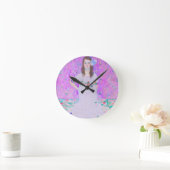 Gustav Klimt's Mäda Primavesi-schilderij Ronde Klok (Huis)