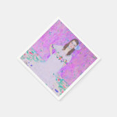 Gustav Klimt's Mäda Primavesi-schilderij Servet (Hoek)