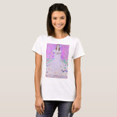 Gustav Klimt's Mäda Primavesi-schilderij T-shirt (Voorkant volledig)