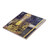 Gustav Klimt's Pallas Athena - Tijdloze kunst Tegeltje (Zijkant)
