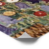 Gustav Klimt's schilderij "The Tree of Life" (1909 Poster (Hoek)