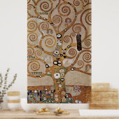 Gustav Klimt's schilderij "The Tree of Life" (1909 Poster (Keuken)