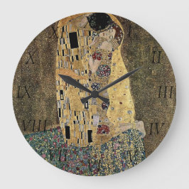 Gustav Klimt's The Kiss (circa 1908) Grote Klok