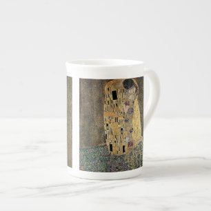Gustav Klimt's The Kiss (circa 1908) Porselein Kop
