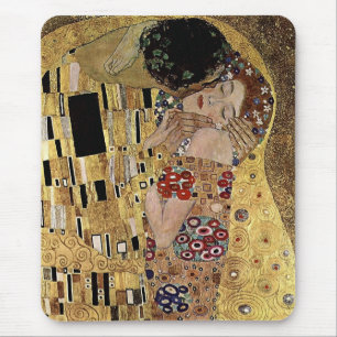 Gustav Klimt's The Kiss Detail (circa 1908) Muismat