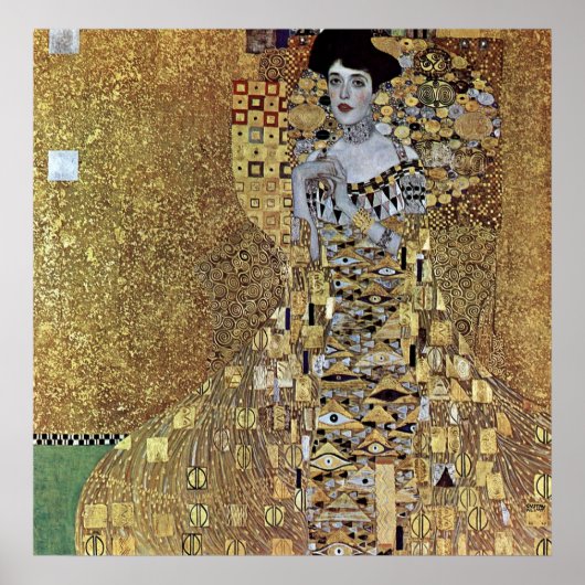 Gustav Klimt's The Lady in Gold, Adele Bloch-Bauer Poster (Voorkant)