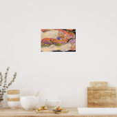 Gustav Klimts Water Slangen II (1907) Poster (Keuken)