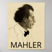 Gustav Mahler (1902) Poster (Voorkant)