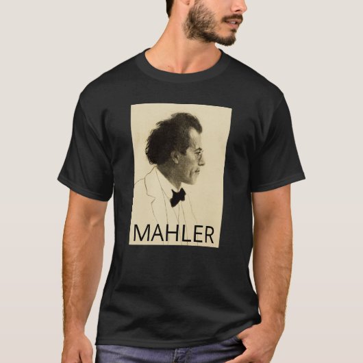 Gustav Mahler (1902) T-shirt (Voorkant)