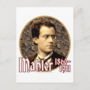 Gustav Mahler Briefkaart