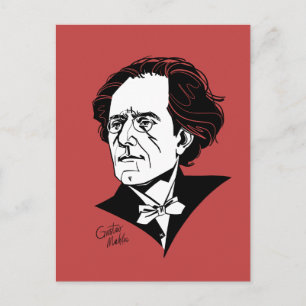 Gustav Mahler Briefkaart