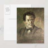 Gustav Mahler Briefkaart (Voorkant / Achterkant)