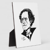 Gustav Mahler Fotoplaat (Zijkant)