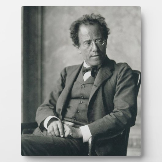 Gustav Mahler Fotoplaat (Voorkant)