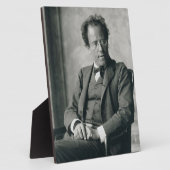 Gustav Mahler Fotoplaat (Zijkant)