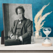 Gustav Mahler Fotoplaat (Zijkant)