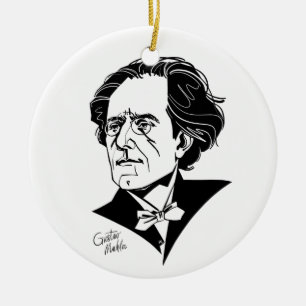 Gustav Mahler Keramisch Ornament