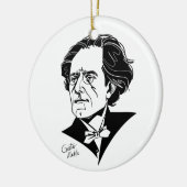 Gustav Mahler Keramisch Ornament (Links)