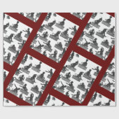 Gustav Mahler klassieke componentgeleider Cadeaupapier (Vlak)