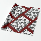 Gustav Mahler klassieke componentgeleider Cadeaupapier (Uitgerold)