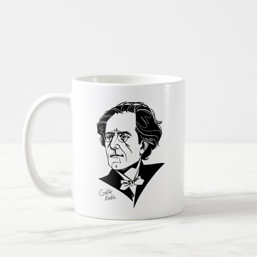 Gustav Mahler Koffiemok (Links)