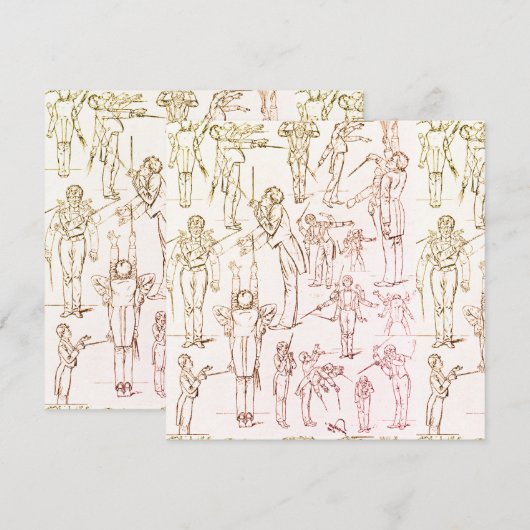 Gustav Mahler - Leidend Kaart (Voorkant / Achterkant)