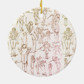 Gustav Mahler - Leidend Keramisch Ornament (Achterkant)