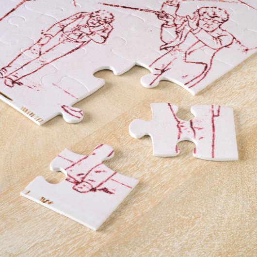 Gustav Mahler - Leidend Legpuzzel (Zijkant)