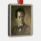 Gustav Mahler Metalen Ornament (Rechts)