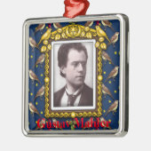 Gustav Mahler Metalen Ornament (Links)