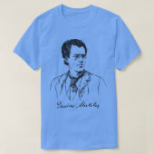 Gustav Mahler Oostenrijks componist en dirigent Mu T-shirt (Design voorkant)