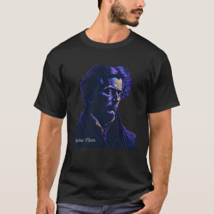 Gustav Mahler Portret Composer Illustratie Plan T-shirt